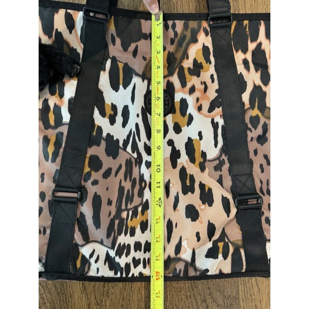 Kipling KYOKOL WI Large Tote Shoulder Bag Animal Print Gorilla Charm TM5124900 - Picture 16 of 16